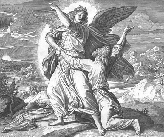 Борьба Иакова-Израиля с Ангелом