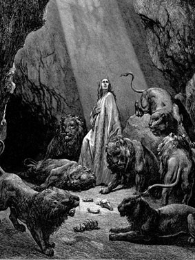 Даниил во львином рве