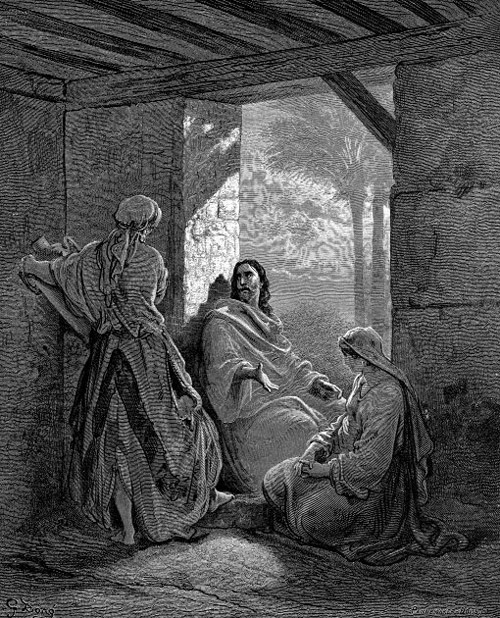 Иисус Христос в гостях у Марфы и Марии