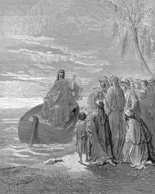 Проповедь Иисуса Христа у моря Галилейского